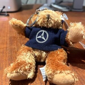 mercedes benz key chain bear
